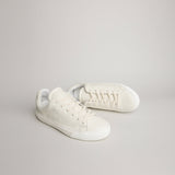 The Tumbled Leather - White