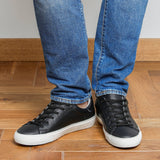 The Tumbled Leather - Black