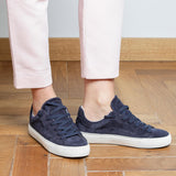 The Suede - Navy Blue